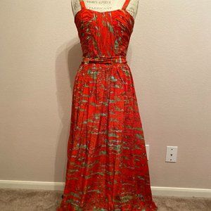 Twinkle by Wenlan Silk Maxi Dress